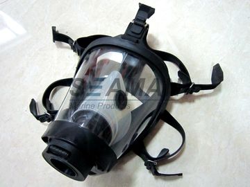 Λαστιχένια κυλινδρική πλήρης μάσκα αερίου μασκών προσώπου σιλικόνης για τις συσκευές αναπνοής
